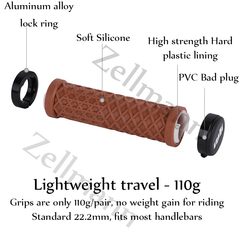 Tay Nắm Xe Đạp Địa Hình Chống Sốc ODI MTB Vans 48H