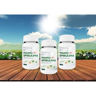 Viên Uống Trắng Da NaNo Spirulina