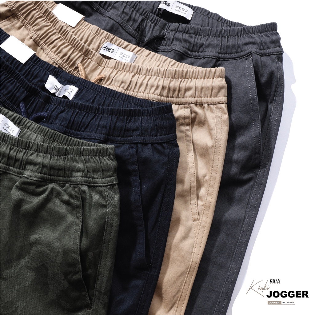 Quần Jogger Nam, Jogger Kaki Bo Gấu GrayHomme Co Giãn Tốt, Phom Ôm, Trẻ Trung, Thanh Lịch - BK106
