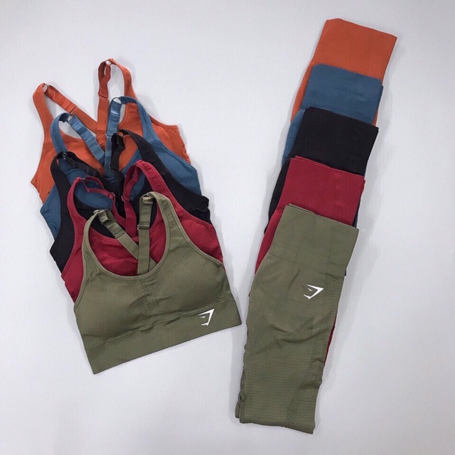 SET BỘ GYMSHARK MẪU MỚI SIÊU ĐẸP