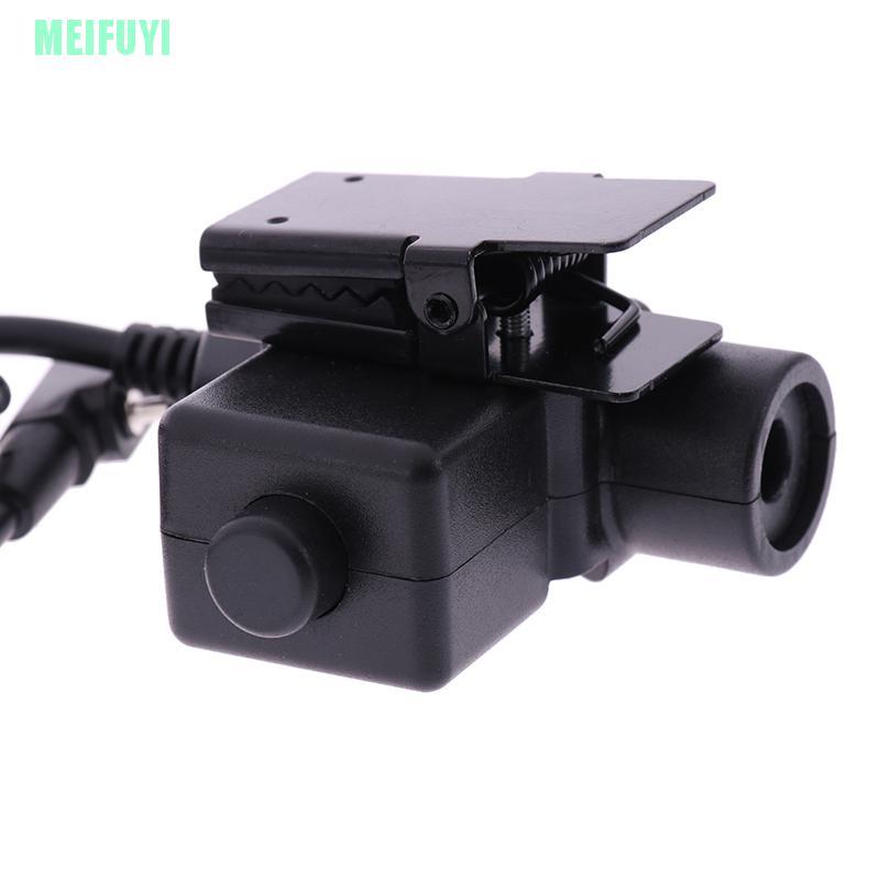 Tai Nghe Chiến Thuật Z94 Cho Máy Bộ Đàm Kenwood 2 Pin Màu Đen