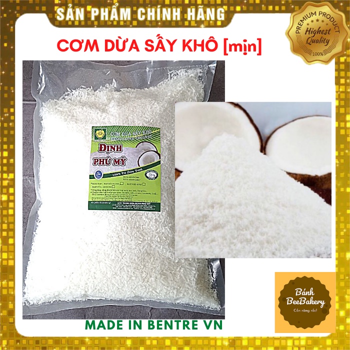 Cơm dừa sấy khô Định Phú Mỹ loại mịn [1 kg]