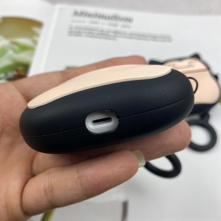 Case Airpods 1/2/3/Pro hình Snorlax Pokémon dễ thương - Vỏ ốp bảo vệ hộp tai nghe airpod  - Mã TZAP385