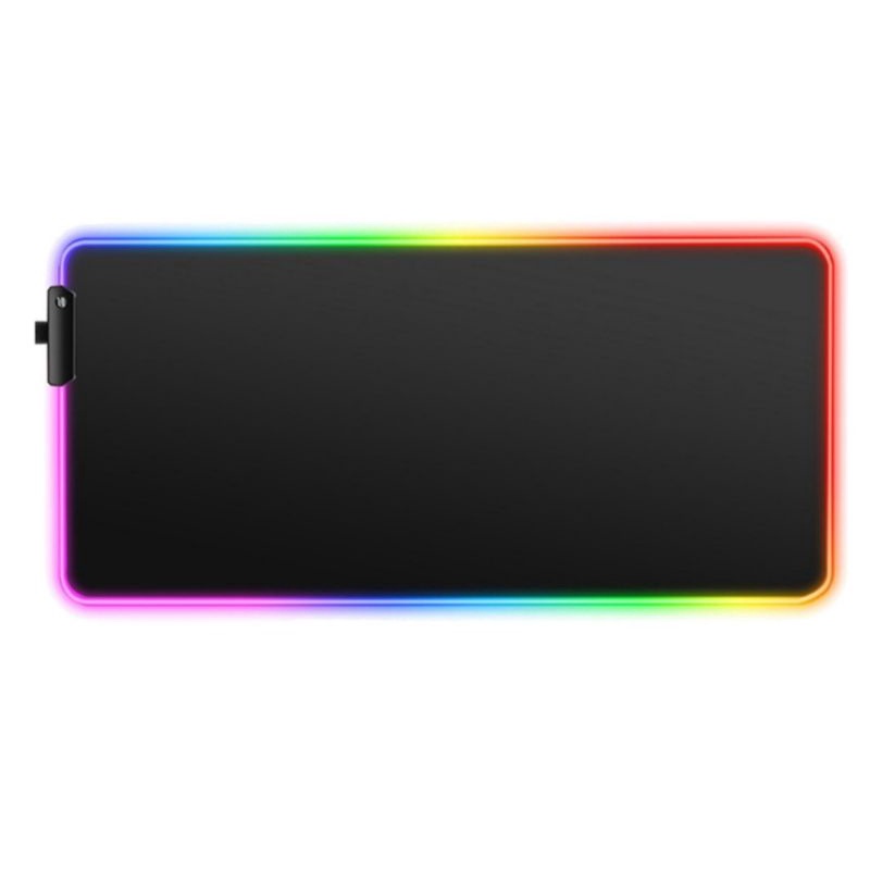 Bàn Lót Chuột LED RGB 80x30x4mm &amp; Lót Chuột Phím Tắt Tiếng VIỆT 80x30x3mm ( Bh 3 tháng