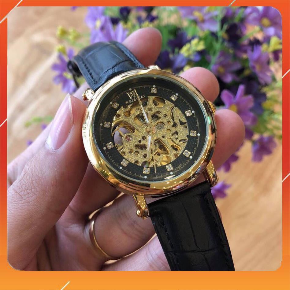 Đồng hồ nam chính hãng automatic hiệu WEISIKAI - Bảo hành 2 năm