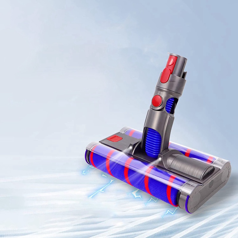 Chổi Lăn Điện Hai Đầu Có Đèn LED Cho Máy Hút Bụi Dyson V7 V8 V10 V11 V15