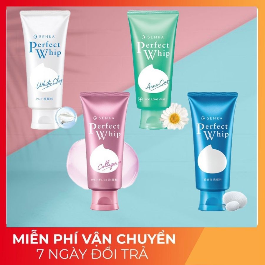 [MẪU MỚI 2021] Sữa rửa mặt Shiseido Senka Perfect Whip 120g | BigBuy360 - bigbuy360.vn
