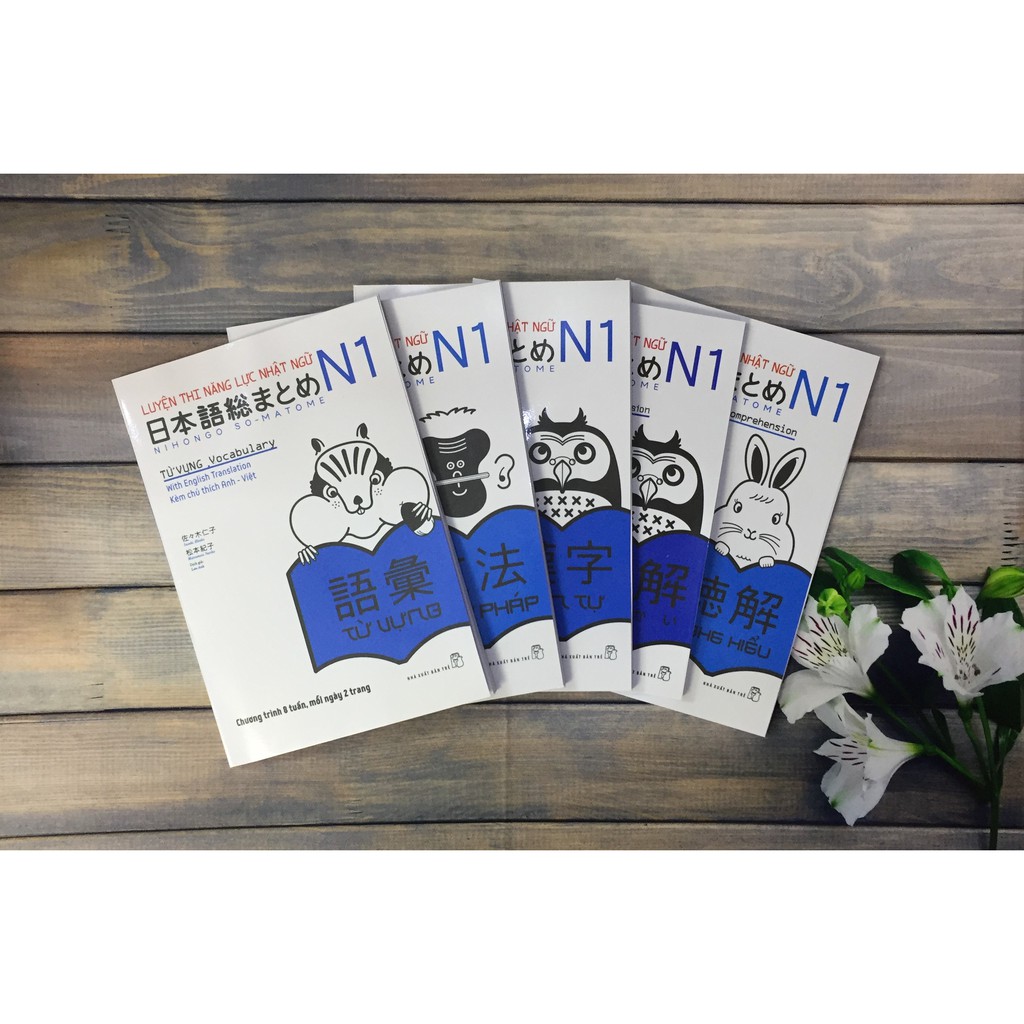 Bộ sách Luyện Thi Nhật Ngữ N1 (Nihongo Soumatome) – (Phiên bản Nhật Việt kèm CD) | BigBuy360 - bigbuy360.vn