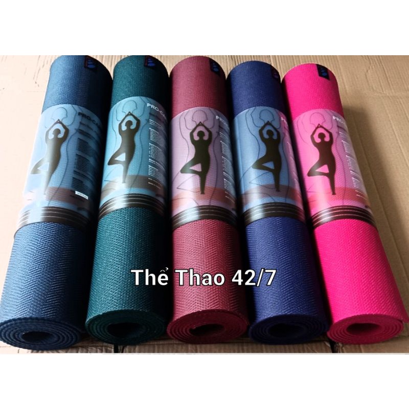 Thảm Tập Yoga Procare Siêu Bám Tặng Kèm Túi