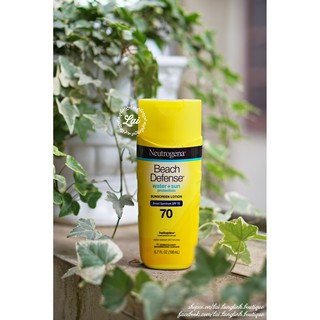 [Size 198ml] Kem chống nắng hoá học cho body Neutrogena Beach Defense SPF 70 Sunscreen Lotion