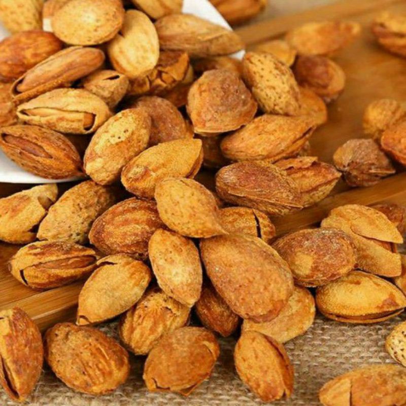 HẠT HẠNH NHÂN MỸ CÒN VỎ RANG BƠ