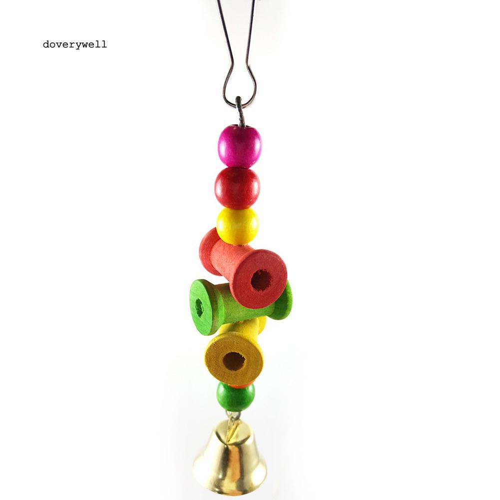 Set 8 đồ chơi treo lồng thiết kế độc đáo cho nuôi chim/vẹt
