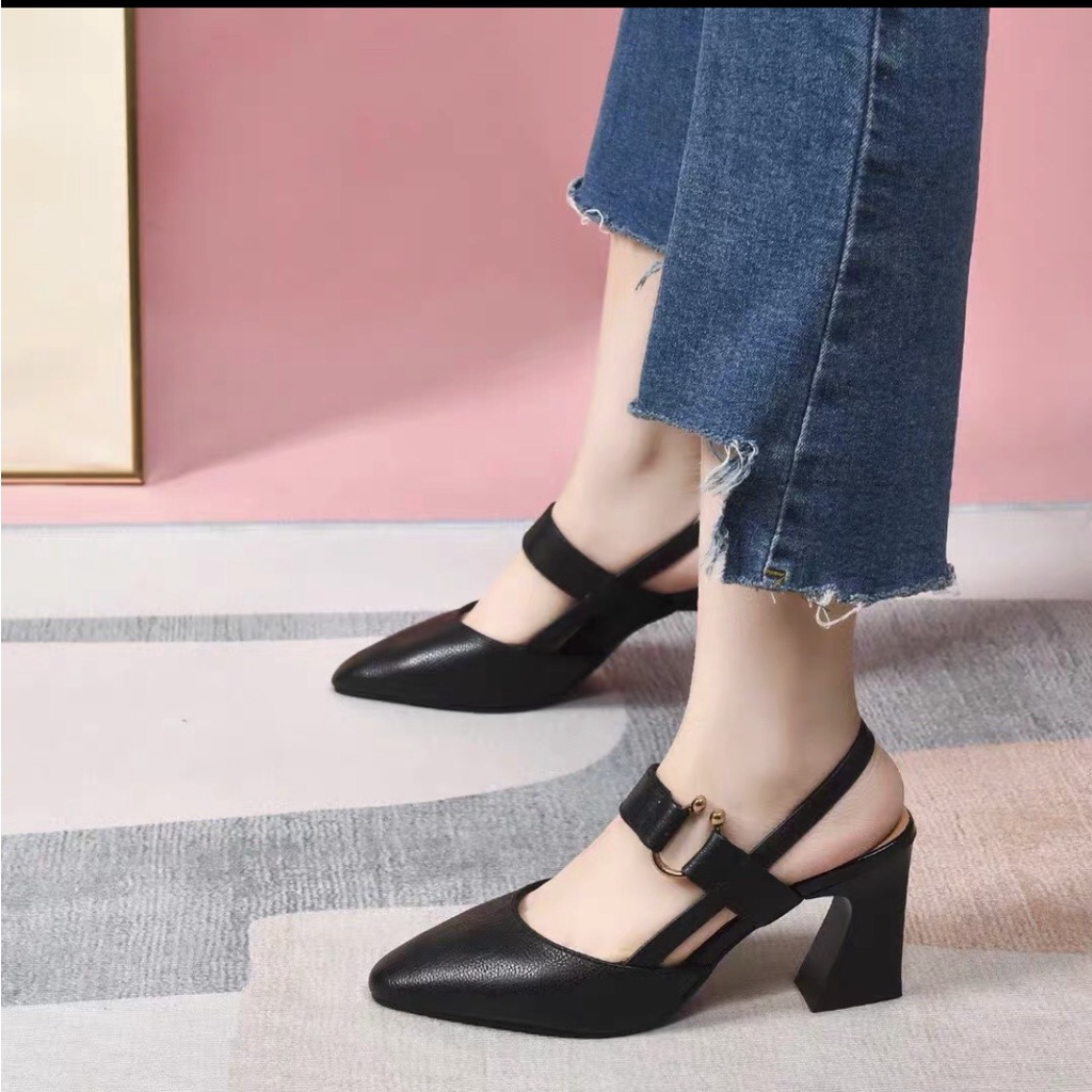 Giày cao gót đế vuông 5 phân - Dòng thiết kế VNXK MISU