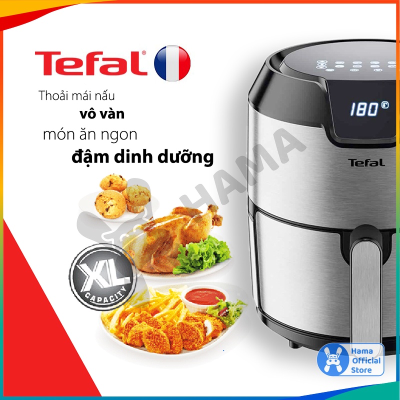 Nồi chiên không dầu Tefal EY401D15 𝗛𝗔𝗠𝗔 𝗦𝗧𝗢𝗥𝗘, Size XL 4.2L, Chính Hãng, Bảo hành 2 năm, mã DT_NB_002