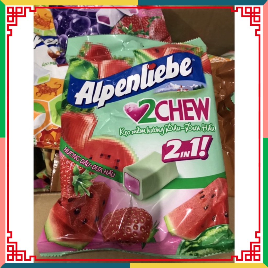 Gói 65 viên kẹo Alpenliebe 2chew 227,5g