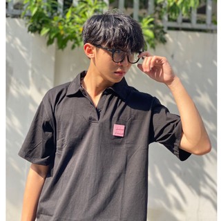 Áo thun tay ngắn có cổ YELLOW FLICKER Basic - UNISEX