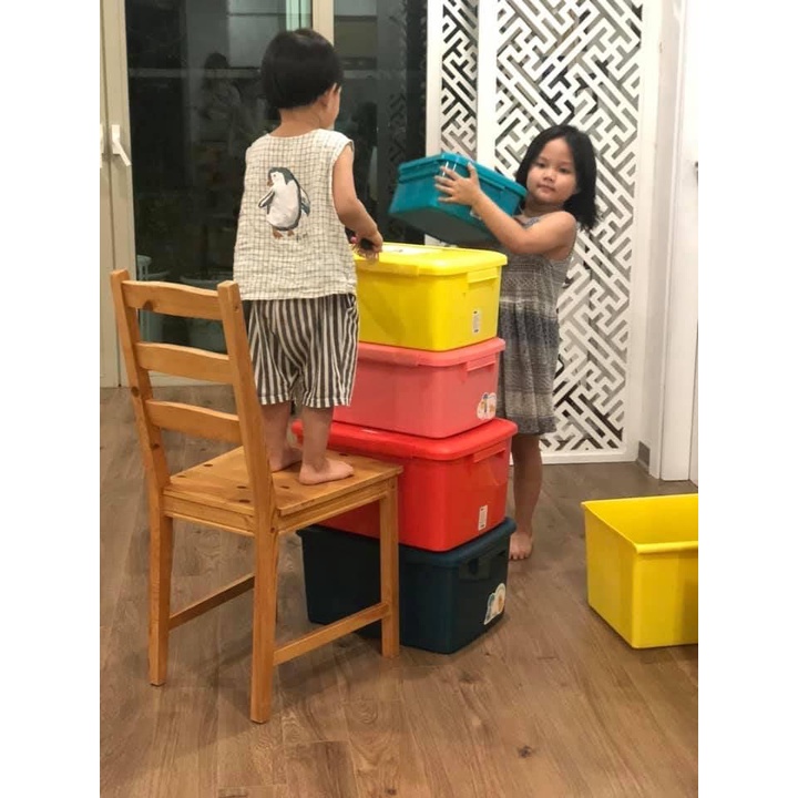 Thùng đa năng INOCHI Notoro, thùng đựng đồ chơi trẻ em, vật dụng, quần áo, nhựa nguyên sinh 10L 18L 30L