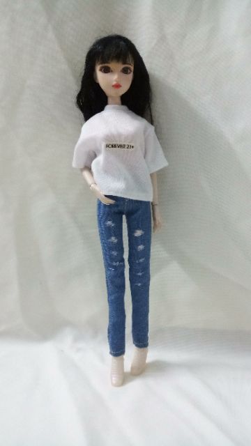 Quần jeans cho búp bê(còn 4 mẫu như hình nhưng vải ko khoang)shop có size barbie .xinyi.blythe.1/8.1/3.doris.