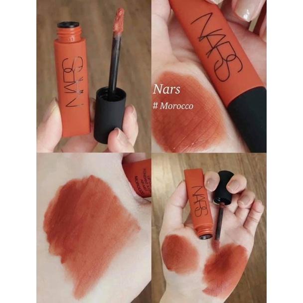 Son Nars Air Matte Lip Color - Son Nars Kem Các Màu - Có Swatch Cực Đẹp