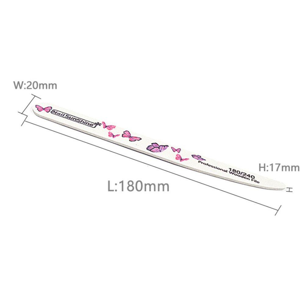 OCEANMAP Bộ 10 Cây Dũa Móng Tay Chuyên Dụng Cho Salon Làm Đẹp