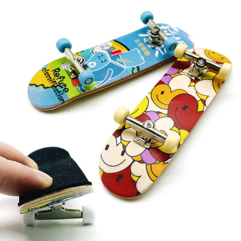 Ván Trượt Ngón Tay Mini bằng gỗ siêu hạng Chuyên Nghiệpn Finger Skateboard Fingerboards