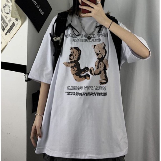 Áo thun tay lỡ Unisex Awesometee, áo phông form rộng ATL M444-55