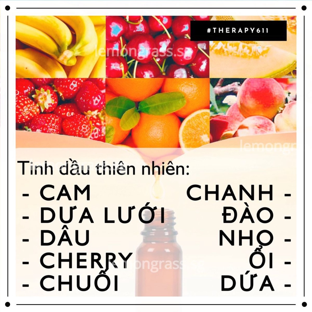 Tinh Dầu Nguyên Chất Dưa Lưới - Melon THERAPY 10ml/50ml Thái Lan