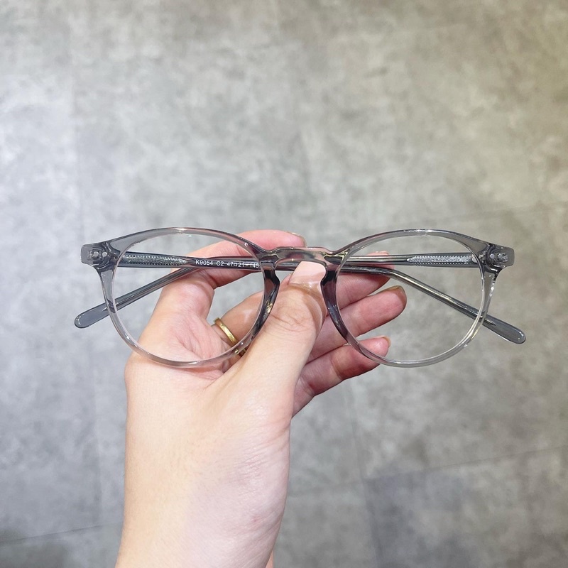 Kính cận NEES gọng tròn nhựa trong 9054