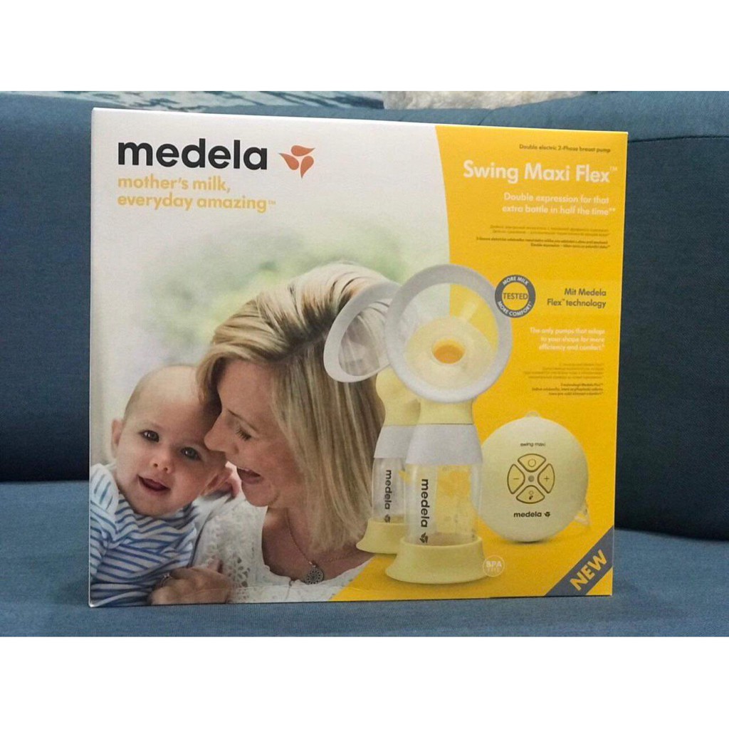 Máy hút sữa Medela điện đôi Swing Maxi Flex - Riobaby