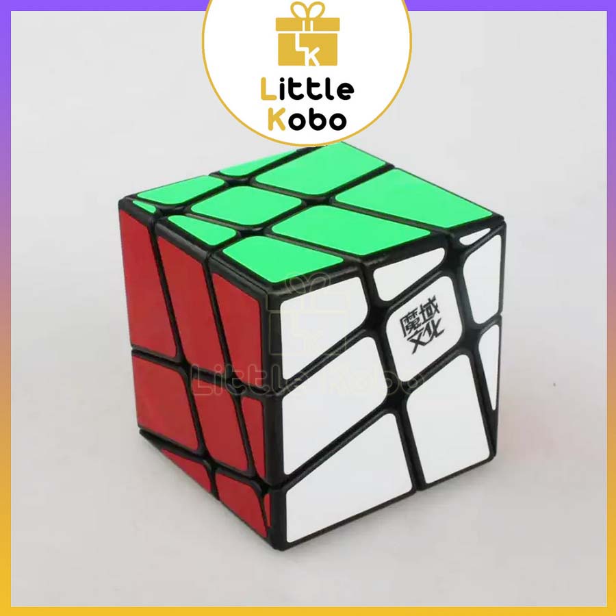 Rubik MoYu MeiLong Crazy Windmill Cube Rubic Biến Thể Đồ Chơi Trí Tuệ Trẻ Em Phát Triển Tư Duy 3x3x3 - Little Kobo