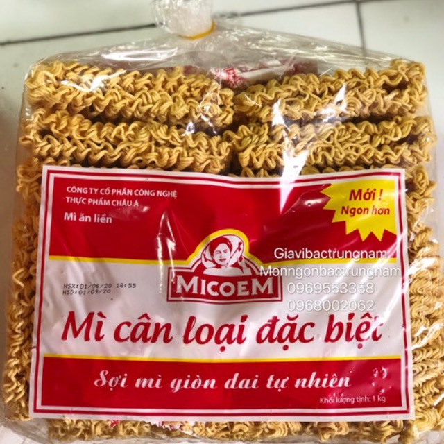 [FREESHIP GIÁ SỈ] MÌ CÂN MICOEM CÂN - LOẠI ĐẶC BIỆT - HÀNG CHUẨN 1KG