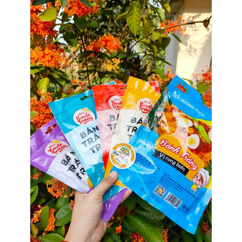 SET 5 GÓI BÁNH TRÁNG TRỘN ĐỦ VỊ THƠM NGON