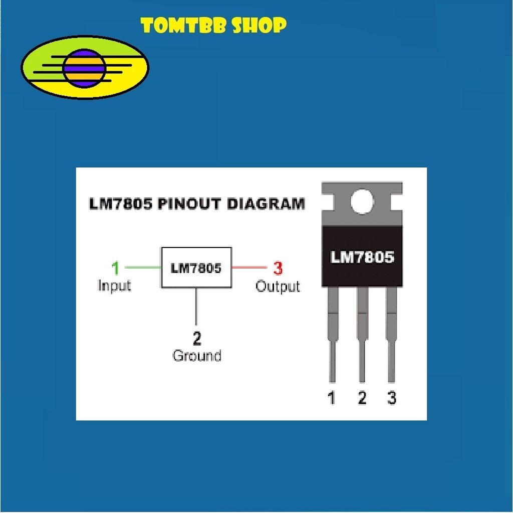 IC Nguồn 5V L7805CV LM7805