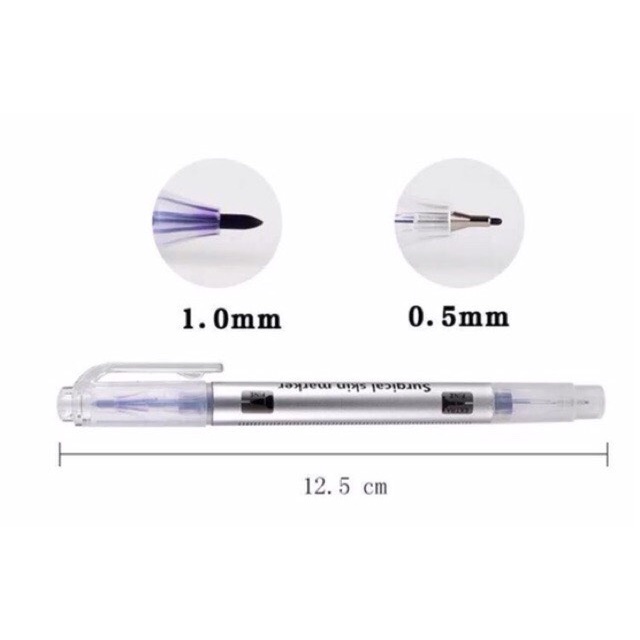 Bút định hình mày không trôi Tondaus, bút định hình lông mày phun xăm có kèm thước