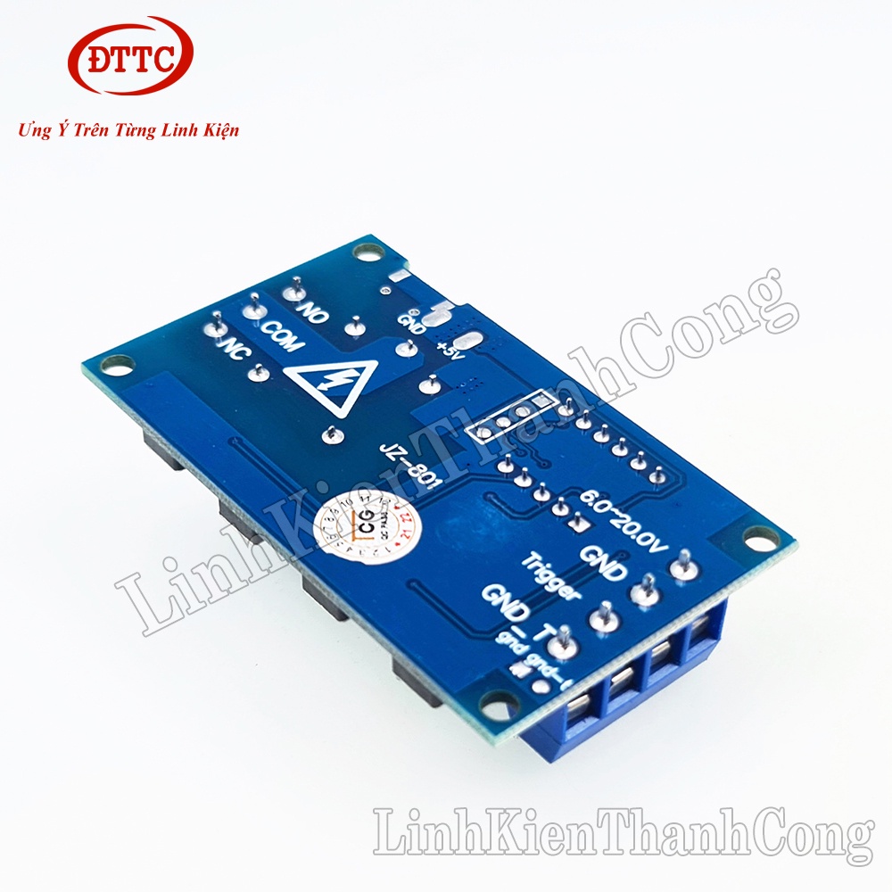 Mạch Tạo Trễ Theo Chu Kỳ Đóng Ngắt Relay 0 Giây - 999 Phút