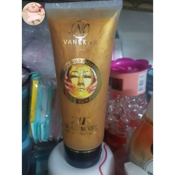 GEL LỘT MẶT NẠ VÀNG 24K .