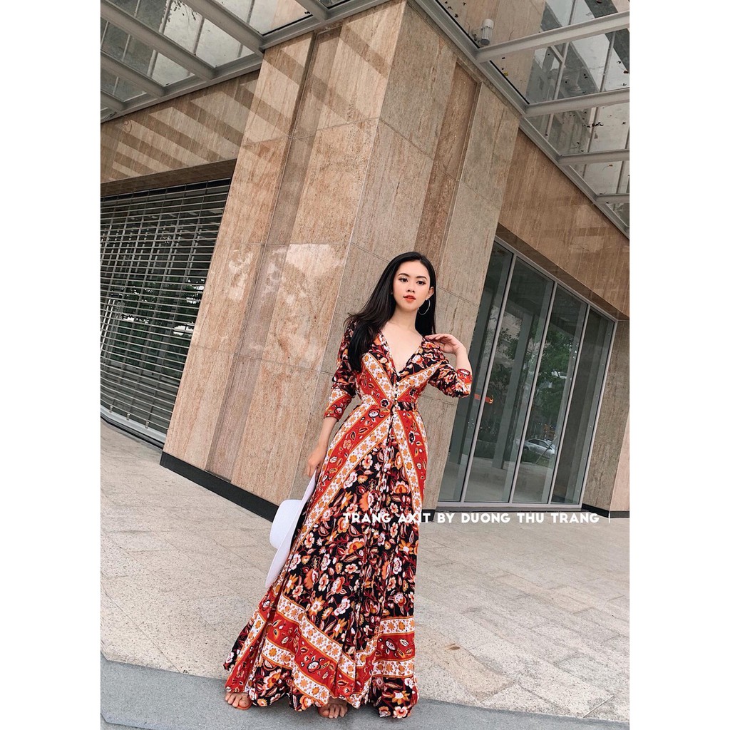 ĐẦM LỤA CÀI NÚT TRƯỚC XINH XINH
