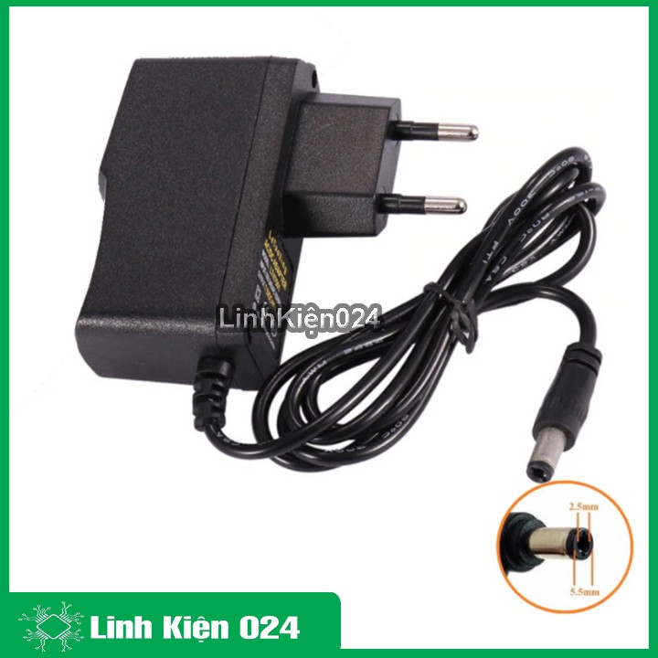 Nguồn Adapter 12V-1A Jack DC 5.5*2.1mm