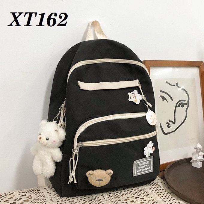 Balo ulzzang chống nước thời trang, cá tính cho nam nữ, cặp đi học unisex dễ thương