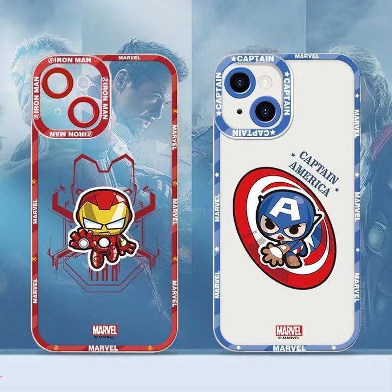 Ốp Điện Thoại Silicon Mềm Trong Suốt Họa Tiết Hoạt Hình Thời Trang Cho IPhone 13 12 11 Pro Max X Xs Max XR 7 8 Plus SE 2020