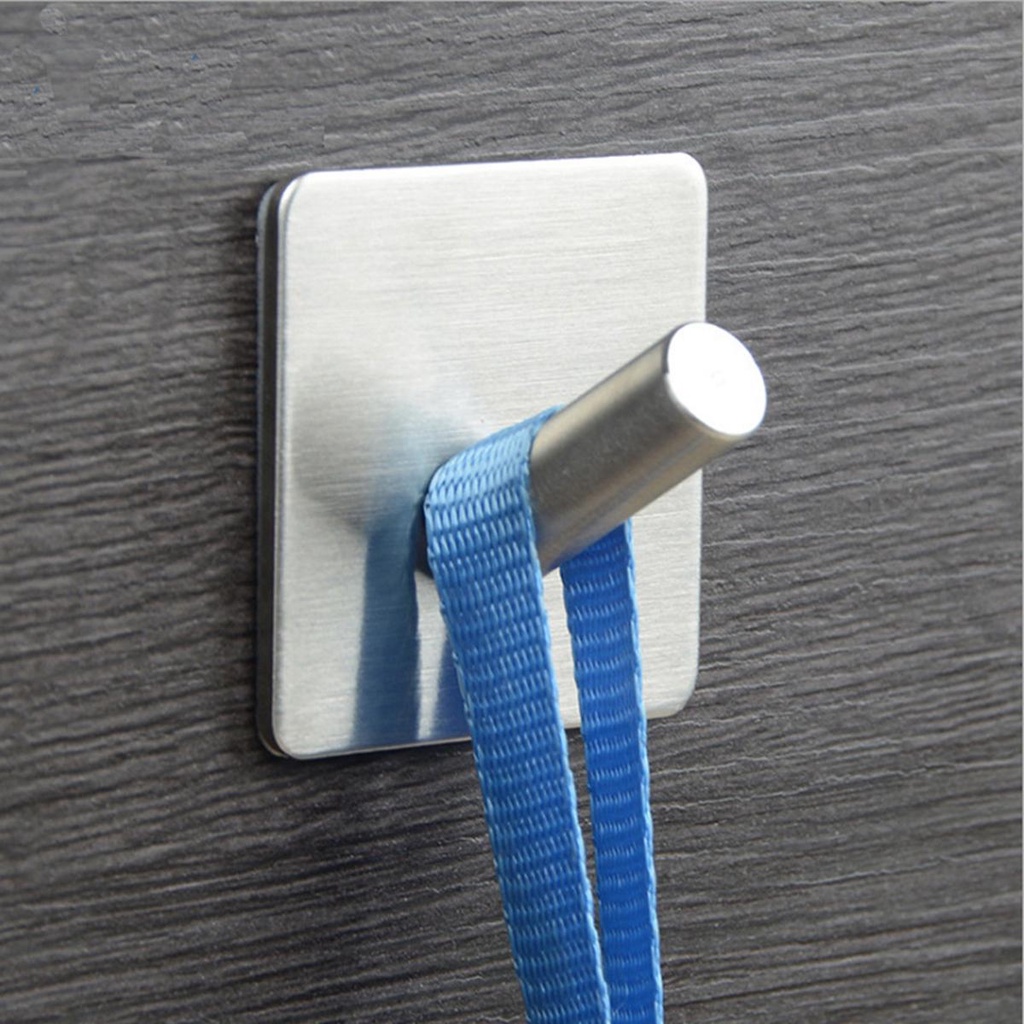 Móc Treo Đồ Dán Tường Bằng Thép Không Gỉ Chống Rỉ Sét Cho Gara Khách Sạn