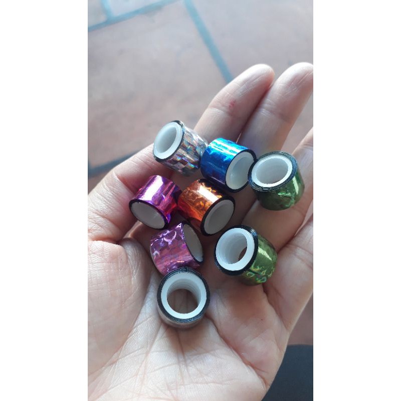 Set 5 cuộn keo kim tuyến mini