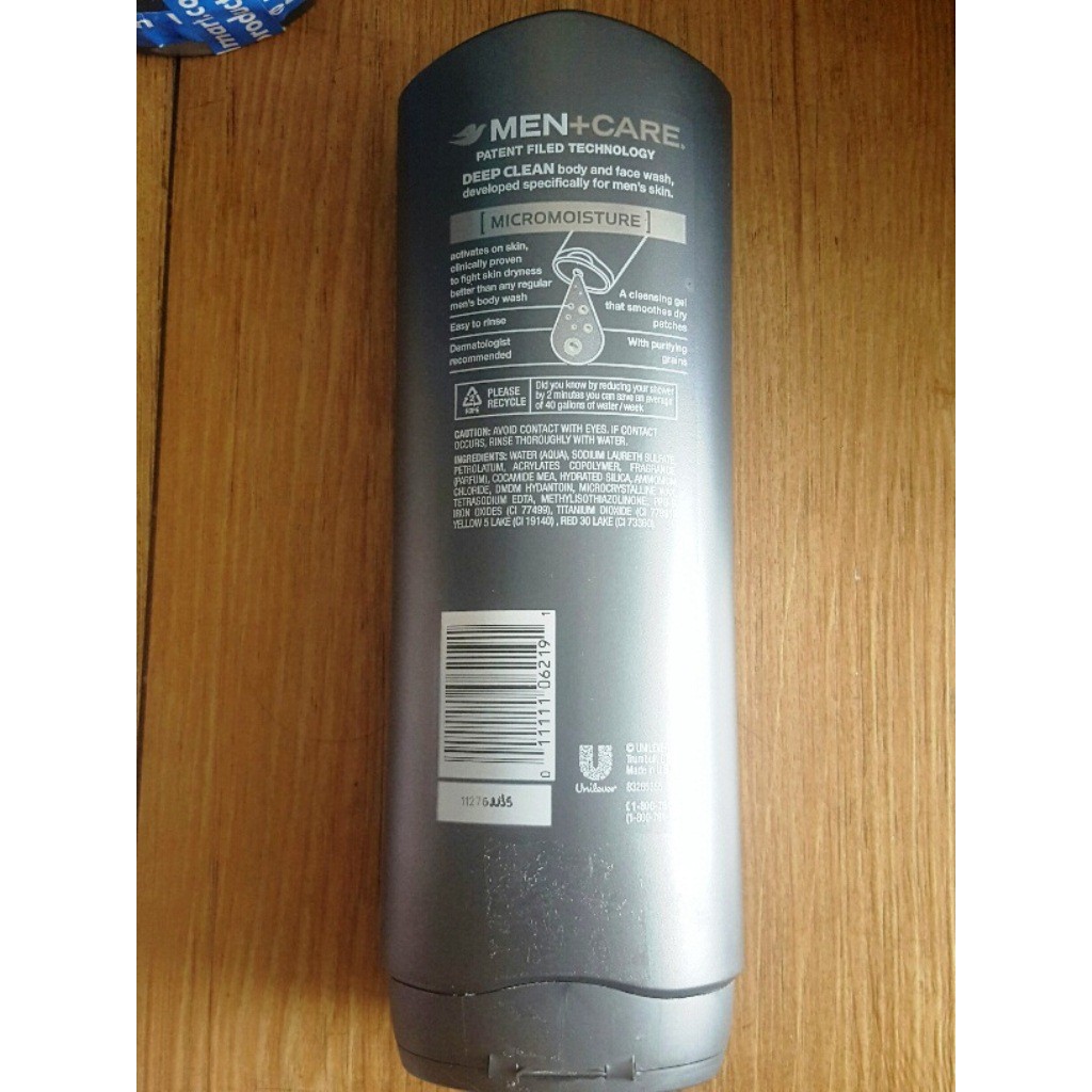 DẦU TẮM RỬA MẶT NAM 2 in 1 DOVE  MEN mùi CLEAN COMFORT / AQUA IMPACT/ DEEP CLEAN / EXTRA FRESH 532ML SẢN XUẤT TẠI MỸ