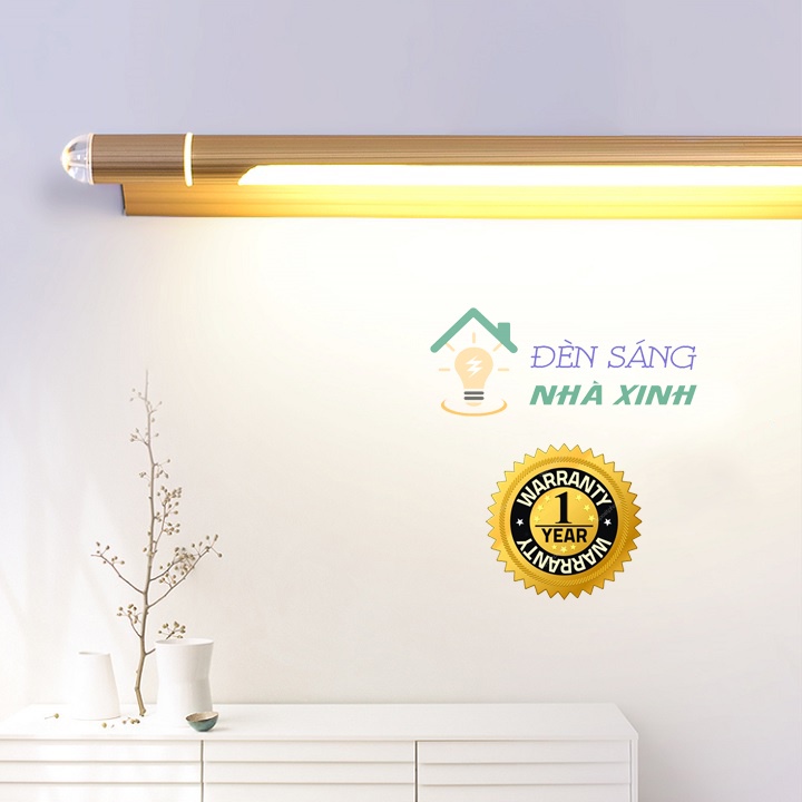Đèn soi gương, soi tranh L028 công suất 7W sáng vàng decor nội thất phòng khách, phòng ngủ, hành lang, cầu thang, BH 12t