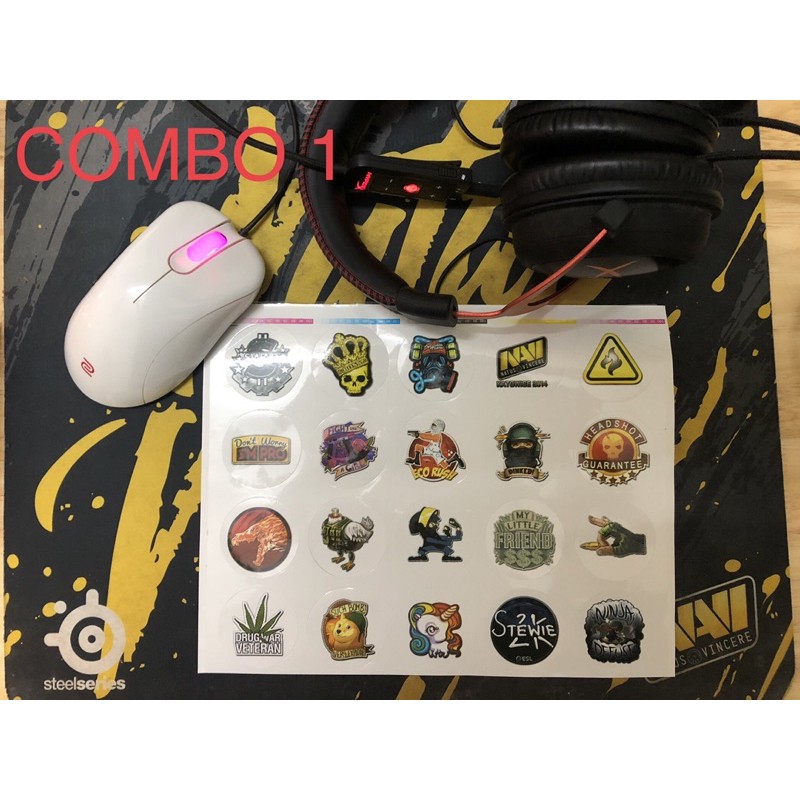 Sticker CSGO dán cao cấp chỉ 625vnđ/c