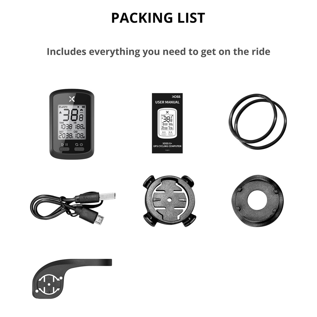 XOSS G+ Đồng hồ đo XOSS G/G+ không dây chống thấm nước cho xe đạp xe máy