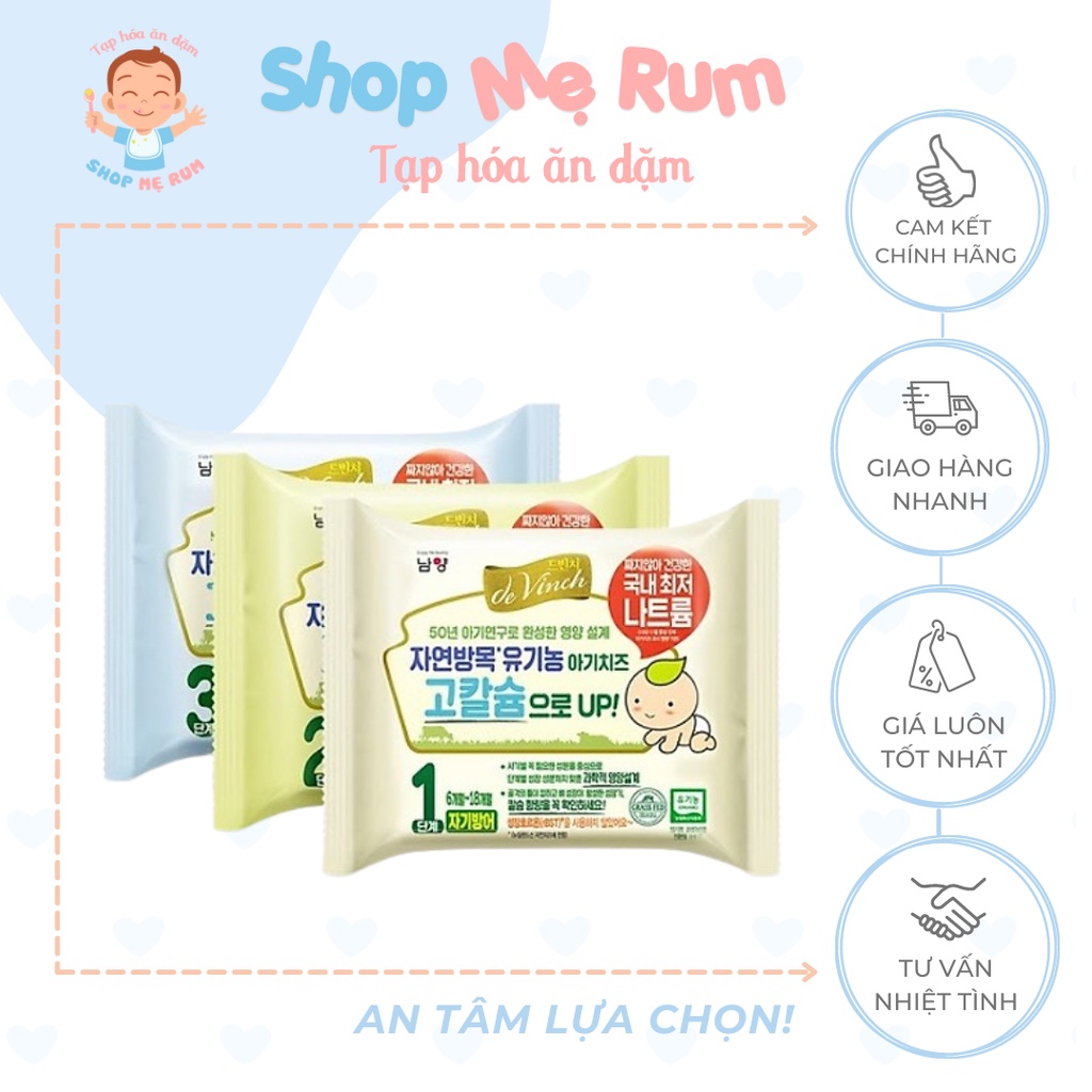 Phô Mai Hữu Cơ Tách Muối Hàn Quốc