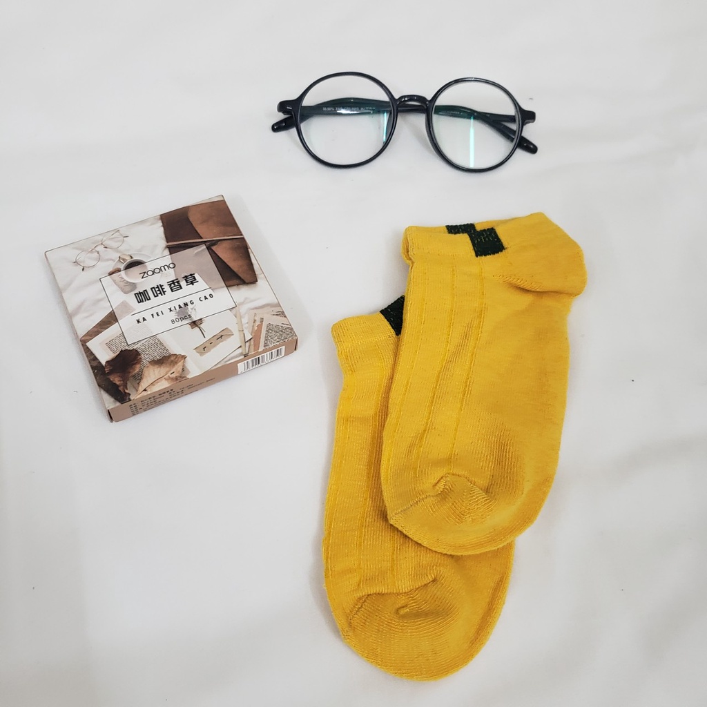 Tất cổ ngắn nhiều màu Unisex trơn, vớ nam nữ.