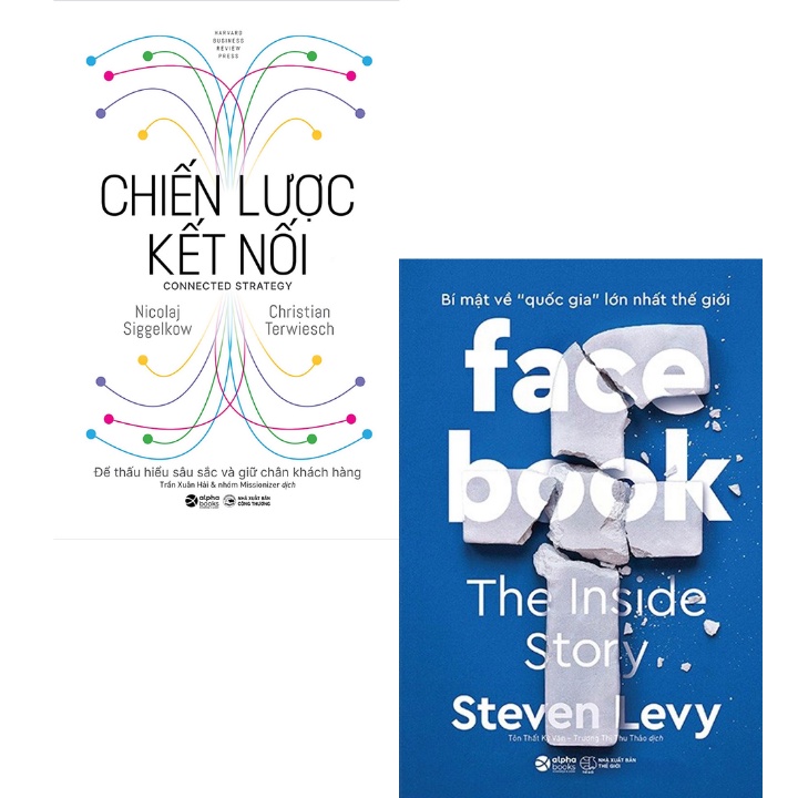Sách - Combo Chiến Lược Kết Nối + Facebook - Bí Mật Về Quốc Gia Lớn Nhất Thế Giới (Bộ 2 Cuốn)
