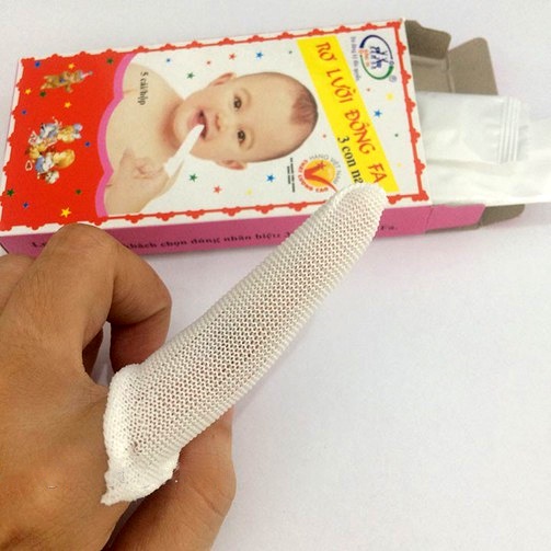 Combo Hộp Tưa Lưỡi Đông Fa 3 Con Nai / Rơ Lưỡi Cho Bé